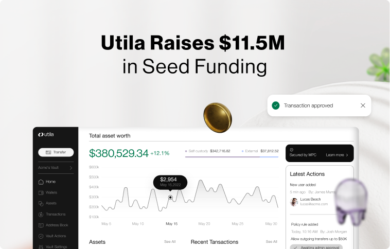 Utila Raises $11.5 Million in Seed Funding from Leading Web3 and FinTech Investors